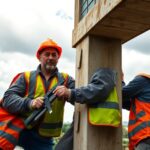 Reparación de cumbrera con viento fuerte: soluciones que aguantan