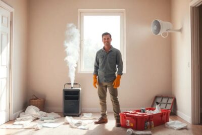 como secar y sanear una zona afectada por goteras sin dejar moho tejados en españa cubiertas rehabilitación